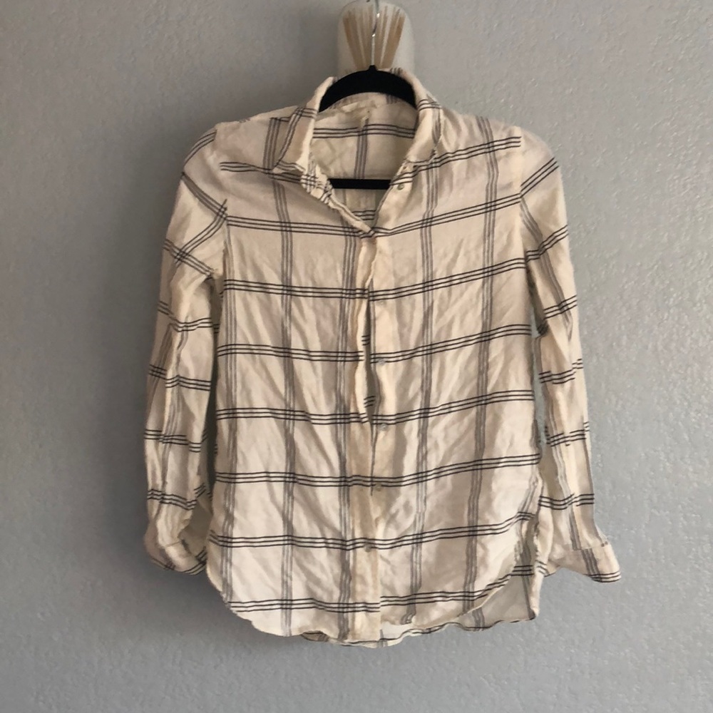 H&M plaid flannel